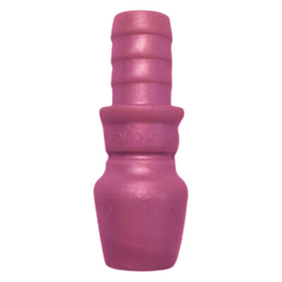 El conector brasileño de silicona pink es perfecto para evitar salidas de humo y que el conector salga de la cachimba. Dándonos seguridad durante la fumada de que la manguera no se va a caer.