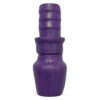 El conector brasileño de silicona purple es perfecto para evitar salidas de humo y que el conector salga de la cachimba. Dándonos seguridad durante la fumada de que la manguera no se va a caer.