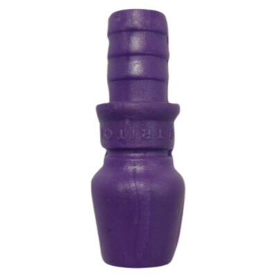 El conector brasileño de silicona purple es perfecto para evitar salidas de humo y que el conector salga de la cachimba. Dándonos seguridad durante la fumada de que la manguera no se va a caer.