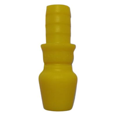 El conector brasileño de silicona yellow es perfecto para evitar salidas de humo y que el conector salga de la cachimba. Dándonos seguridad durante la fumada de que la manguera no se va a caer.