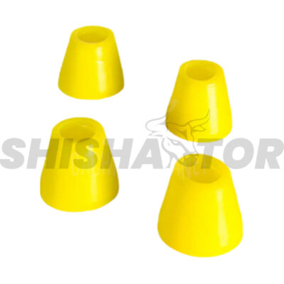 La goma de cazoleta amarilla es un accesorio fundamental para usar nuestra cachimba.