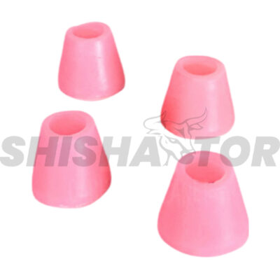 La goma de cazoleta rosa es un accesorio fundamental para usar nuestra cachimba.