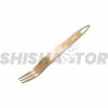 El tenedor hoob bronce es un accesorio fundamental para preparar nuestra cazoleta sin necesidad de usar las manos.