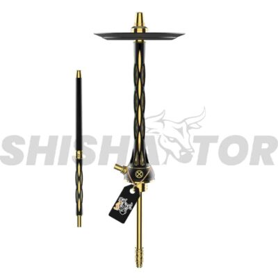 La cachimba Blade hookah one m black-gold es una cachimba que nos ofrece un rendimiento perfecto y dispone de materiales de alta calidad.