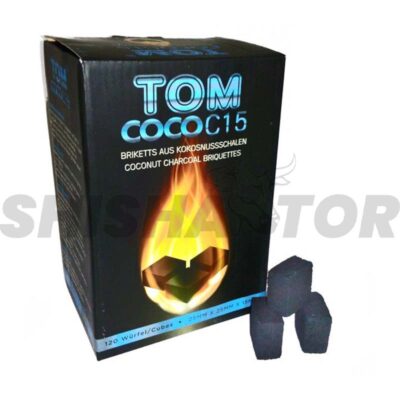 El carbón cachimba Tom Coco Flat pionero en el sector cachimbero y uno de los carbones mas vendidos en todo el mundo.