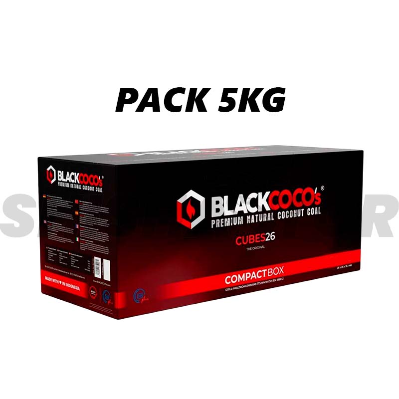 PACK 5KG CARBON BLACK COCO