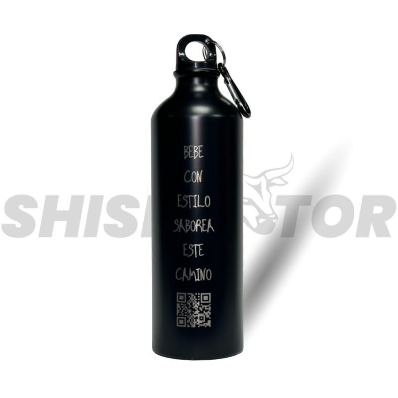 BOTELLA 800ML MOSQUETON SHISHATOR BLACK 2