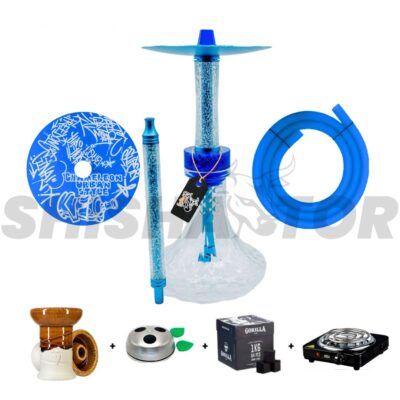 🔸El pack cachimba chameleon urban style vegeta es una opción estupenda y económica que nos ofrece una shisha calidad precio inmejorable. 🔸Con cámara de resina por primera vez en el mundo de la shisha. 🔸Un pack estupendo si buscas una shisha exclusiva y muy económica.