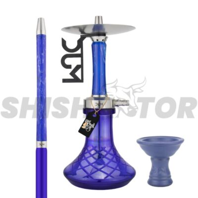 La DUM SAMARA SILVER BLUE es una cachimba exclusiva de alta calidad. Ofrece una fumada perfecta con fácil mantenimiento. Cuenta con un mástil de resina y acero inoxidable V2A.